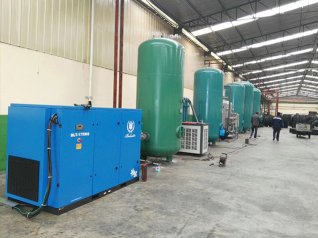 万载通用储气罐-赛轮金宇轮胎使用现场